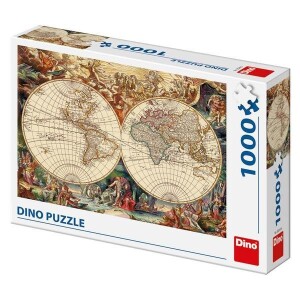 Product detail of Puzzle Historická mapa 1000 dílků