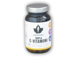 Product detail of Puhdistamo Tripla C-Vitamini 60 kapslí