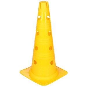 Product detail of Merco Vario kužel s otvory žlutá 46 cm