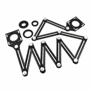 Product detail of Víceúčelové dvanácti-dílné skládací pravítko