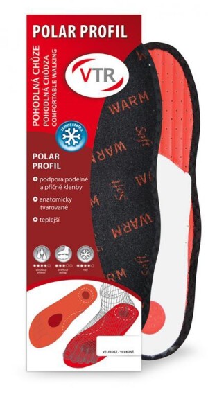 Product detail of VTR Ortopedické vložky Polar Profil POUZE 37 (VÝPRODEJ)