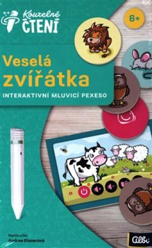 Product detail of Albi Kouzelné čtení interaktivní mluvící pexeso Veselá zvířátka