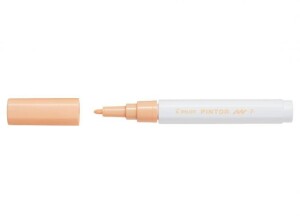 Product detail of PILOT Pintor Fine akrylový popisovač 0,9-1,5mm - pastelový oranžový
