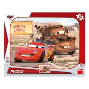 Product detail of Puzzle Cars: Blesk &amp; Burák 12 dílků