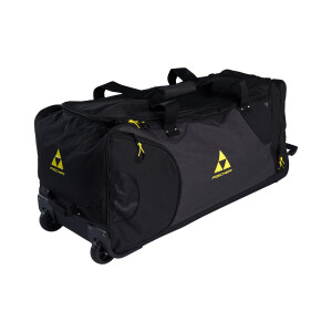 Product detail of Hokejová taška na kolečkách Fischer  DeLuxe Black/Yellow 40" Senior