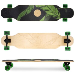 Product detail of Spokey LONGBAY PRO Longboard 140 x 24 cm, ABEC7, zeleno-černý