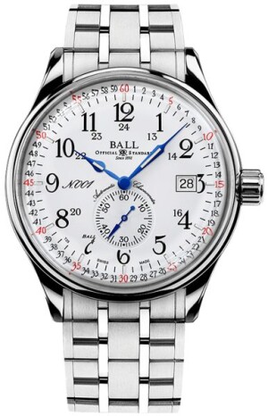 Product detail of Ball Trainmaster Railroad Standard 130 Years COSC Limited Edition NM3888D-S4CJ-WH