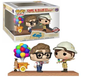 Product detail of Funko POP Moment: Up - Carl &amp; Ellie w/Balloon Cart (Vzhůru do oblak)