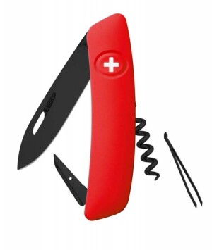 Product detail of Swiza kapesní nůž D01 Allblack Standard red