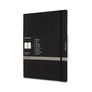Product detail of Zápisník Moleskine Professional ČERNÝ - měkké desky - XXL, linkovaný 1331/4502131 - Zápisník Moleskine Professional - měkké desky černý