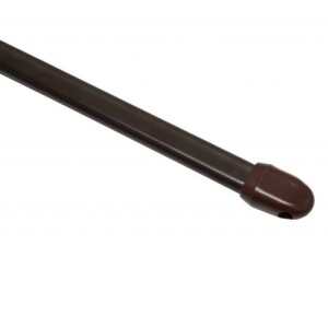 Product detail of Vitrážní tyč roztažná, plochá 11 mm hnědá, 80 - 115 cm
