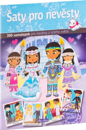 Product detail of Šaty pro nevěsty - kniha samolepek - Julie Camel