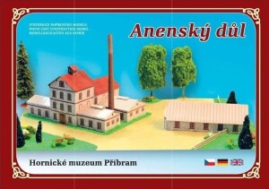 Product detail of Anenský důl - Hornické muzeum Příbram - Stavebnice papírového modelu, 2.  vydání