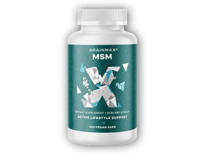Product detail of BrainMax MSM 800mg 200 rostlinných kapslí