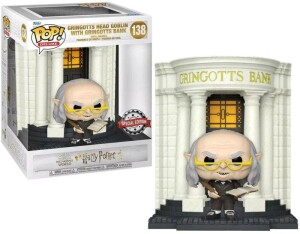 Product detail of Funko POP Movies: Harry Potter - Diagon Alley: Gringotts Bank w/Head Goblin (exclusive special edition)