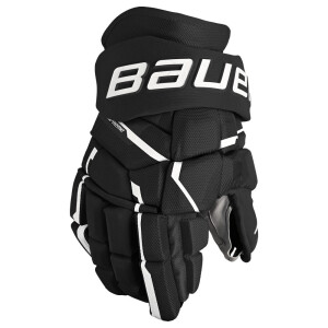 Product detail of Hokejové rukavice Bauer Supreme MACH Black/White Intermediate 12 palců