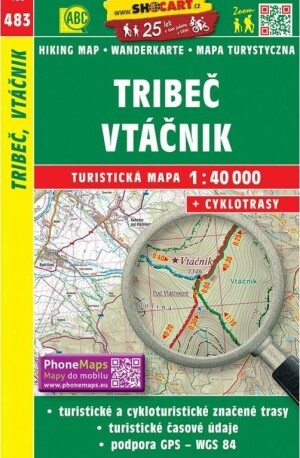 Product detail of SC 483 Tribeč, Vtáčnik 1:40 000