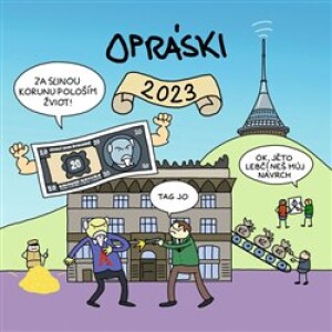 Product detail of Opráski 2023 - kalendář - jaz