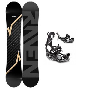Product detail of Raven Pulse snowboard + Raven FT360 black snowboardové vázání