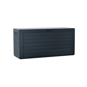 Product detail of Zahradní box Woodebox antracit, 280 l, 116 x 55 x 44 cm