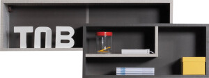 Product detail of Meblar Police TABLO TA10 Barva: Grafit/enigma