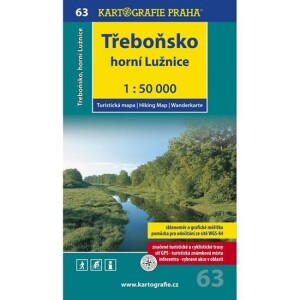 Product detail of 1: 50T (63)-Třeboňsko,horní Lužnice (turistická mapa), 2.  vydání
