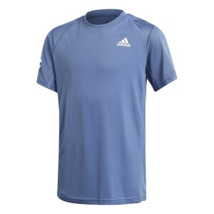 Product detail of Dětské tričko adidas  B Club 3STR Tee Blue 128 cm