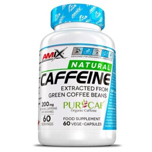 Product detail of Amix Nutrition Natural Caffeine PurCaf 60 kapslí