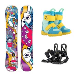 Product detail of Beany Bark snowboard + Beany Kido vázání + Beany Joker boty