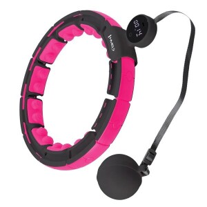 Product detail of HMS Masážní hula hoop HHM16 se závažím, magnety a počítadlem černá