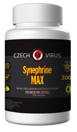 Product detail of Czech Virus Synephrine MAX 200 kapslí