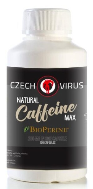 Product detail of Czech Virus Natural Caffeine Max 100 kapslí