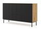 ARTBm Komoda RAVENNA B 2D3S 150 | dub artisan / černá matná Provedení: Dub artisan / černý mat / černé nohy - thumb (3)