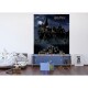 Dětská fototapeta Harry Potter Hogwarts Night 182 x 252 cm, 4 díly - thumb (1)