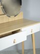 ArtJum Toaletní stolek SCANDI 3 natural | CM-989283 - thumb (5)