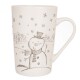 Orion Vánoční porcelánový hrnek Sněhulák, 470 ml - thumb (0)