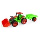 Lena Traktor se lžící Giga Trucks s vlekem plast 62cm v krabici 72x40x28cm 02136 - thumb (0)