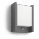 Philips Arbour UltraEfficient venkovní nástěnné svítidlo se senzorem LED 3,8W 2700K, antracitová - thumb (0)