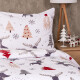 4Home Povlečení Cute reindeer mikroflanel, 140 x 200 cm, 70 x 90 cm - thumb (2)