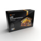 Solight LED vánoční dřevěný podsvícený betlém, 6x LED, 26 x 17cm, 2x AA - thumb (3)
