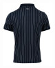 Pánské tričko Fila  Polo Stripes Navy/White L - thumb (1)