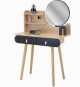 ArtJum Toaletní stolek SCANDI černá | CM-324299 - thumb (2)