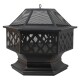 Cattara 13008 Ohniště s poklopem Hexagon, 60,5 x 70 x 62,5 cm - thumb (1)