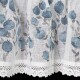 ArtFir Záclona POLA P | modré květiny 150 x 30 cm - thumb (6)