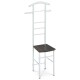 Němý sluha 81870 WT bílý lak/černý dub, 119 cm - thumb (0)