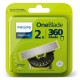 Výměnné břity 360 pro Philips OneBlade QP420/50, 2 ks - thumb (1)