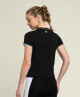 Dámské tričko Wilson  W Team Seamless Tee Black S - thumb (5)
