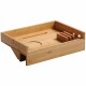 Kesper 77630 Závěsný stolek na postel bambus, 33,7 x 24 x 9,5 cm - thumb (0)