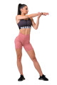 Dámské cyklistické kraťasy Nebbia  Fit & Smart old rose L - thumb (3)