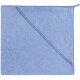 Bellatex Osuška pro miminka s kapuckou světle modrá, 80 x 80 cm - thumb (1)